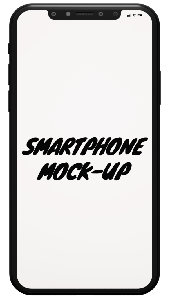 smartphone mock up